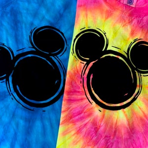 Disney Tie Dye Shirt 2022 Disney Family Shirts Disney Shirts Matching Family Shirts 2022 Disney Shirts, Tie Dye shirts image 2