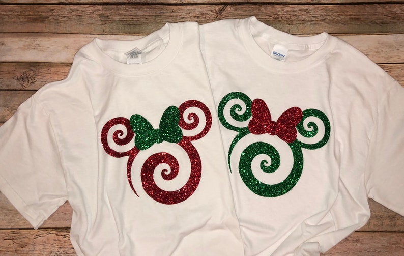 glitter disney shirts