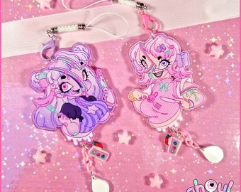 Sweet Cakes - 4inch keyring - pastel, Y2K, kawaii, aesthetic