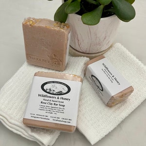 3oz Soap Bars Wildflower&Honey