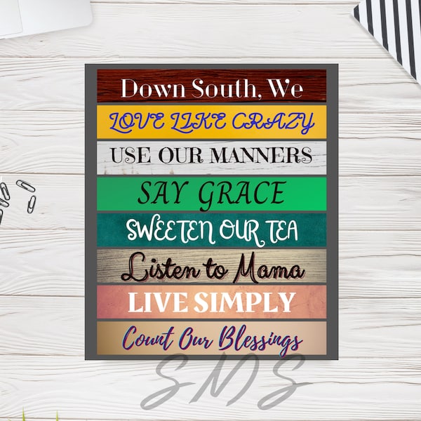 Southern Quote - Etsy