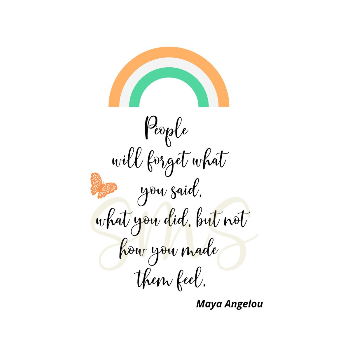 Printable Maya Angelou Quote Digital Wall Art Download - Etsy