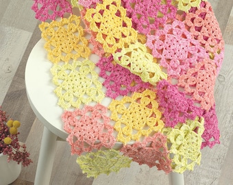 Spring Field Blanket, Crochet Blanket, Handmade Blanket, Blankets Crochet Book, Crochet Book, Cosy Crochet Blankets to Snuggle Under Book