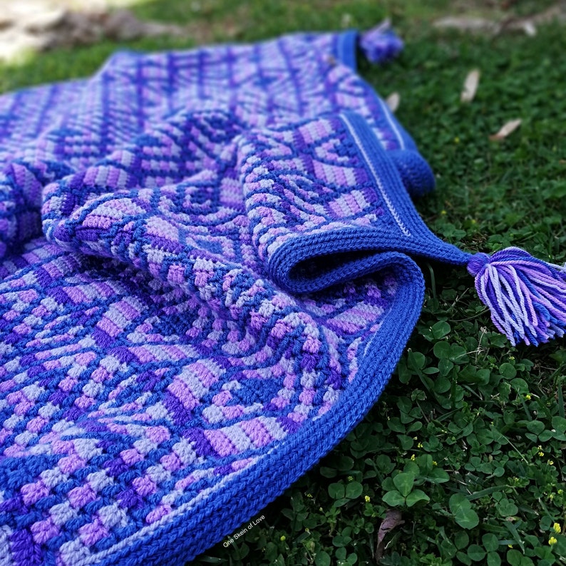 Gretchen Blanket Crochet Blanket Pattern Blanket Pattern Etsy