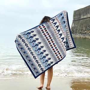 Sea Life Blanket Pattern, Crochet Blanket Pattern, Blanket Pattern, Mosaic Crochet Blanket, Crochet Pattern, Mosaic Crochet, Crochet Pdf