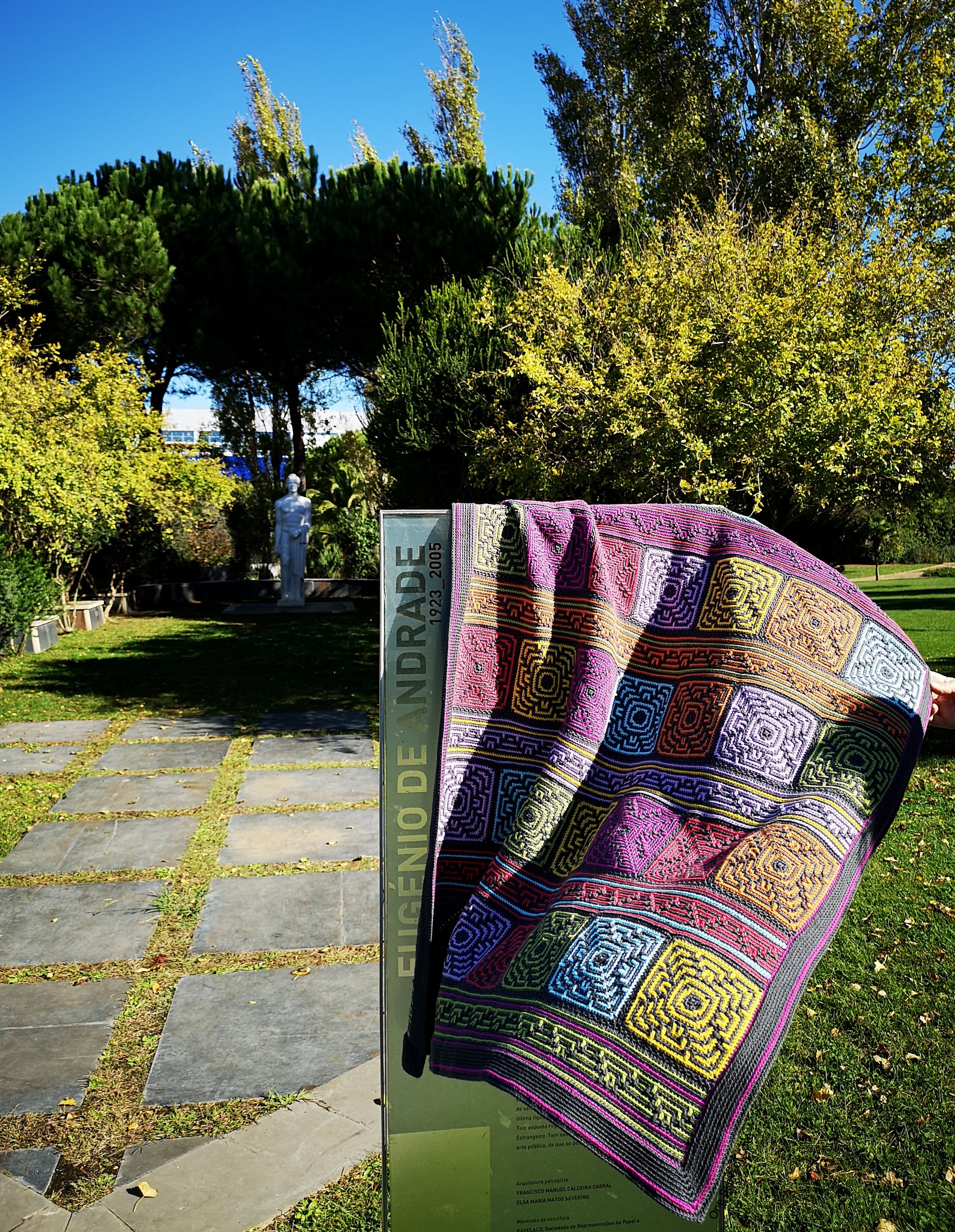 Moroccan Jewels Blanket Crochet Blanket Pattern Blanket Etsy