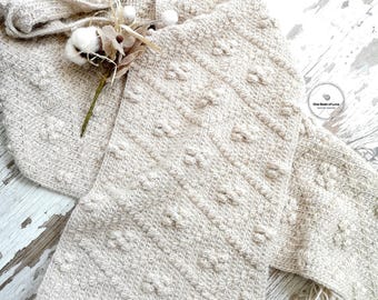 Wanderling Scarf Pattern, Crochet Scarf or Blanket Pattern, mosaic crochet scarf or blanket, crochet pattern, mosaic crochet, crochet pdf
