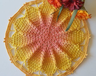 Crochet Pattern. Crochet Mandala Pattern. Mandala Pattern. Doily Pattern.Crochet Mandala.Instant Download PDF Crochet Pattern.Photo Tutorial