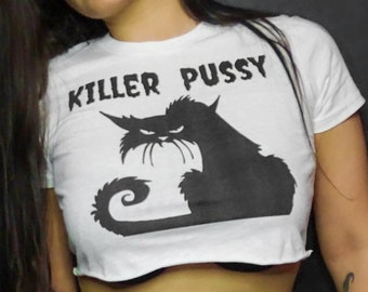 Killer Pussy Organic Crop Top