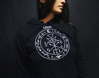Lilith Crop Hoodie