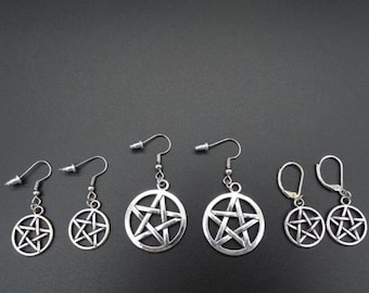 Pentagram Earrings