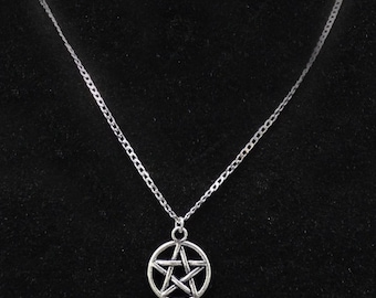Small Pentagram Necklace (please read description)