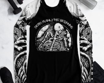 Neolithic Grave Print Women's Rash Guard