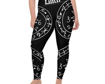 Lilith Print Plus Size Leggings