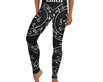 Seal of Lilith sigil Yoga pants