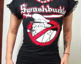 Women's Custom Band Tshirt Swashbuckle