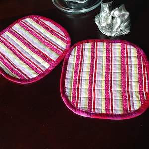 Pretty in Pink Potholder