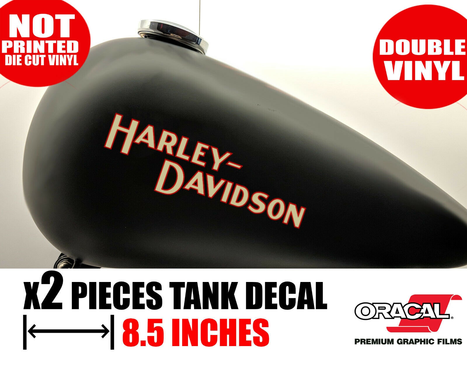 Stickers Harley Davidson Réservoir Stickers Harley Davidson Réservoir