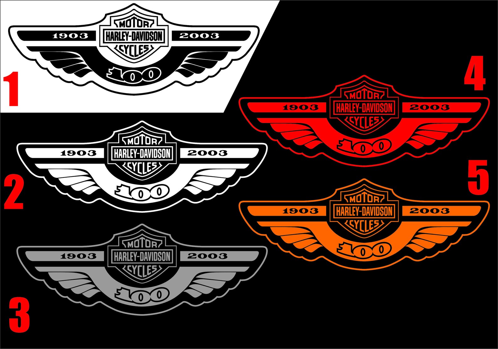 Harley Davidson Gas Tank STICKER TANK Logo Decal Motorcycle Etsy