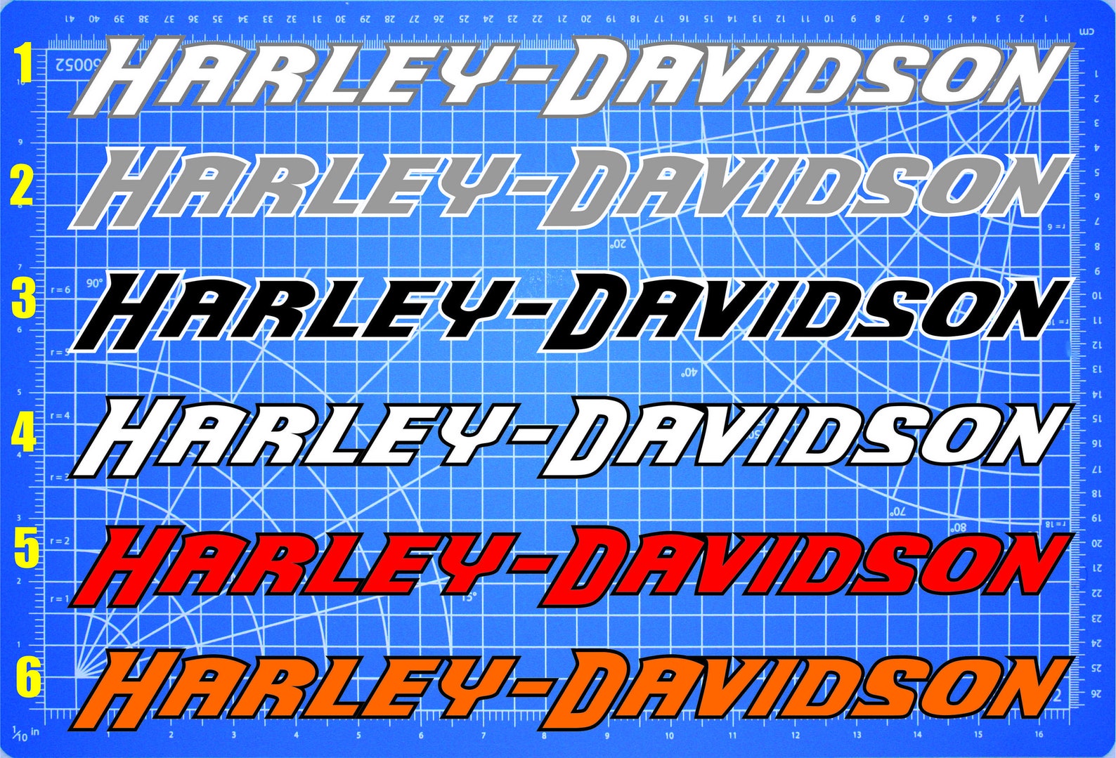 Harley Davidson Gas Tank STICKER TANK Logo Decal Motorcycle Etsy