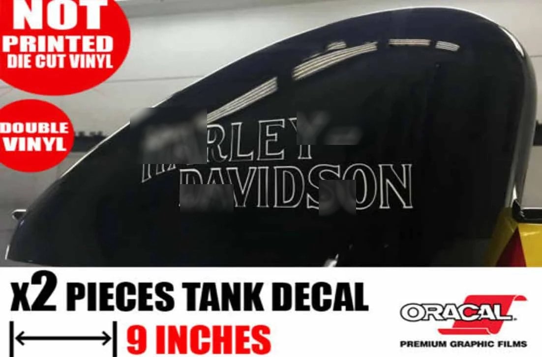 Harley.d Gas Tank STICKER TANK Logo Decal Motorcycle Tank Etsy