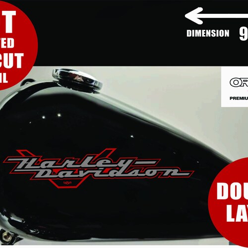 Harley Davidson Gas Tank STICKER TANK 
