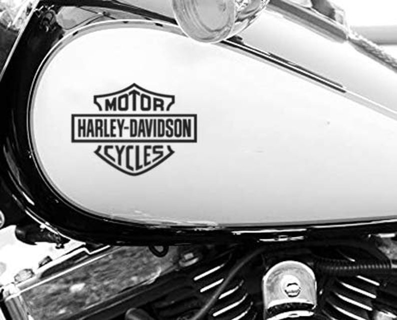 Harley Davidson Gas Tank STICKER TANK Logo Decal Motorcycle Etsy