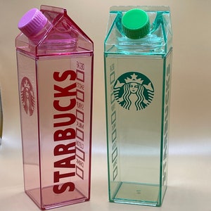 Starbucks Inspired Milk Carton Cup