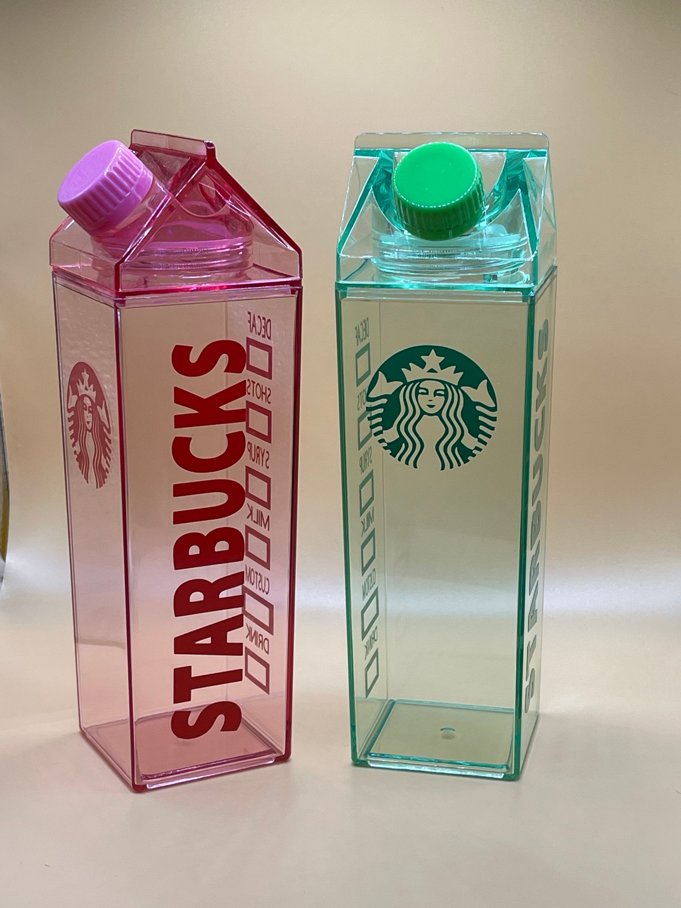 Starbucks SOMA Glass Reusable Waterbottle With Soft Sleeve NEW 