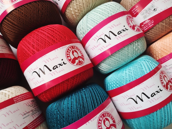 crochet cotton thread size 10, 100g x 616yds, 3ply, mercerized cotton yarn #10