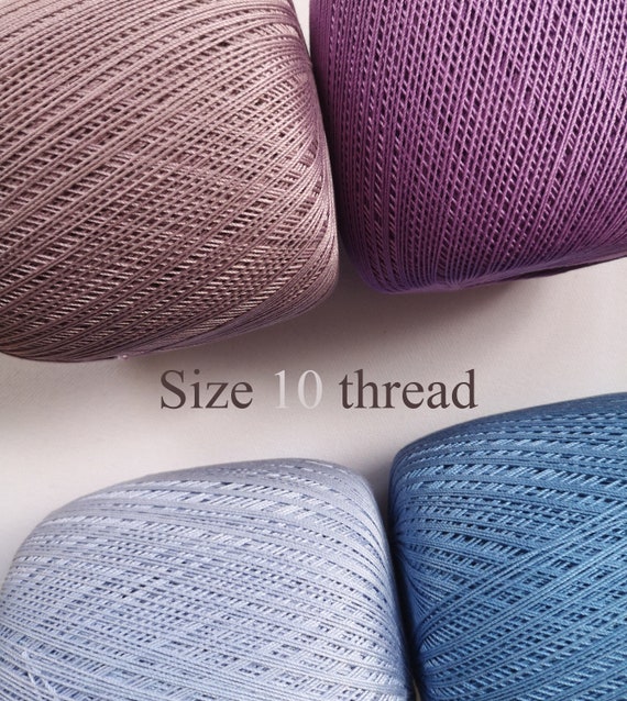 Hilo de algodón 100% mercerizado para tejer crochet de Yarnart begonia 50g  169m -  México