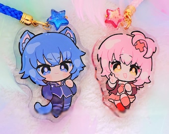 Anime Cute Acrylic Charm Small Couple - Shugoi Chara