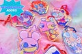 Show Circus Clown Acrylic Keychain Rainbow Companion product logo