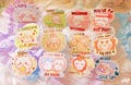 Chiikawa Animal Cute Foil Transparent Stickers Supportive Stickies product logo