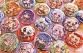 Genshin Impact Badge Button Cute Small - Teyvat heroes Ver 1 product logo