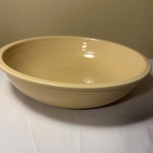 X-Large Yellow Fiesta Salad Serving Mixing Pasta Bowl