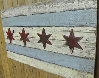 3D Chicago Flag