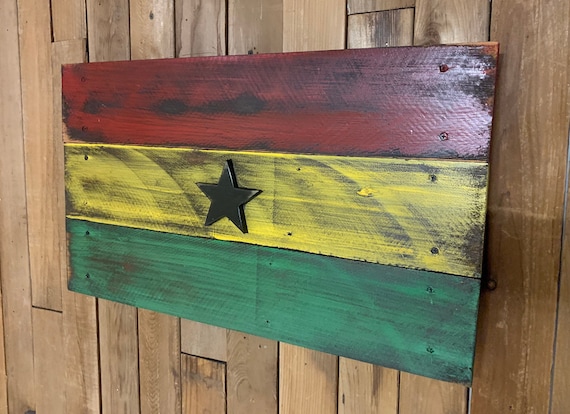 3D Republic of Ghana flag