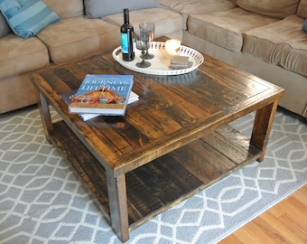 Rustic Reclaimed Pallet wood coffee table