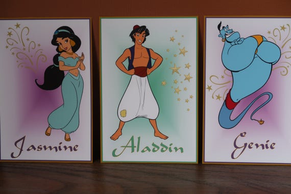 Kit Topper De Bolo/ Tags/Topo Princesa Jasmine