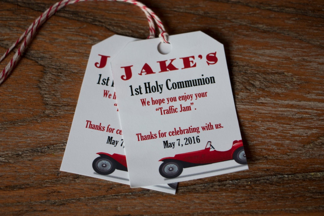 Vinatage / Antique Cars CUSTOMIZABLE Favor Tags Gift - Etsy