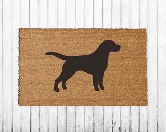 MGVDSES 2 Pcs Kitchen Rug Set Labrador Retriever Chocolate lab pet Quilt b Cheater Quilt Dog Non-Slip Kitchen Mats and Rugs Soft Flannel Non-Slip Area Runner Rugs Washable Durable Doormat Carpet