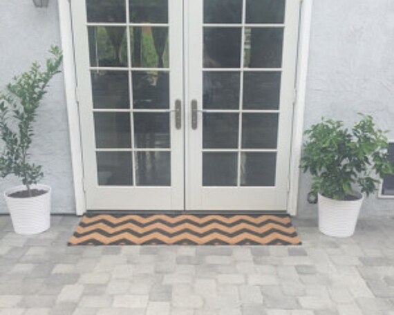 Chevron Doormat Extra Large Doormat Large Doormat Color Options Multiple Sizes Chevron Welcome Doormat Housewarming Gift