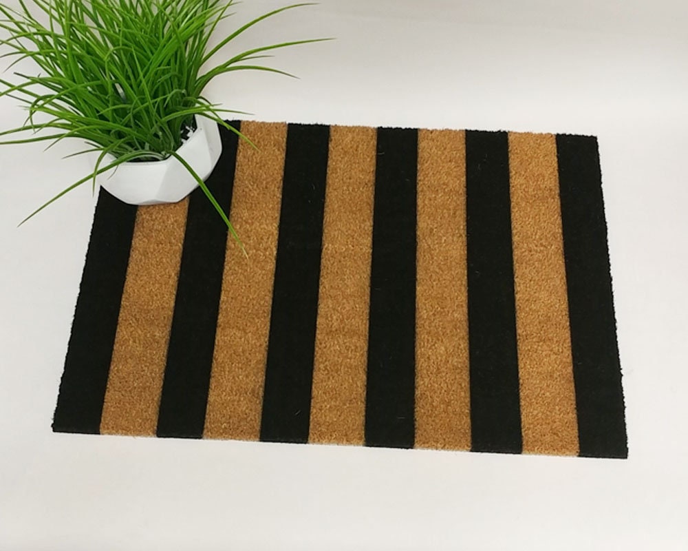Striped Doormat size options Etsy