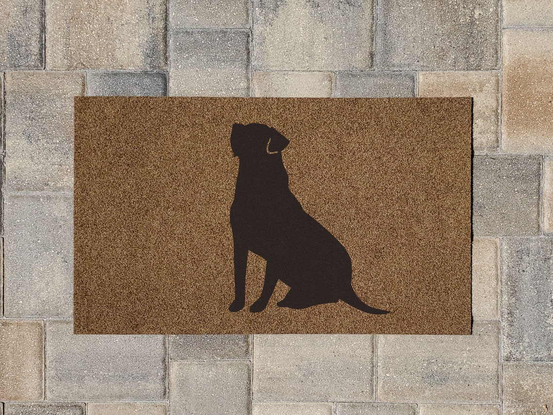 Labrador Retriever Doormat lab doormat dog doormat Etsy