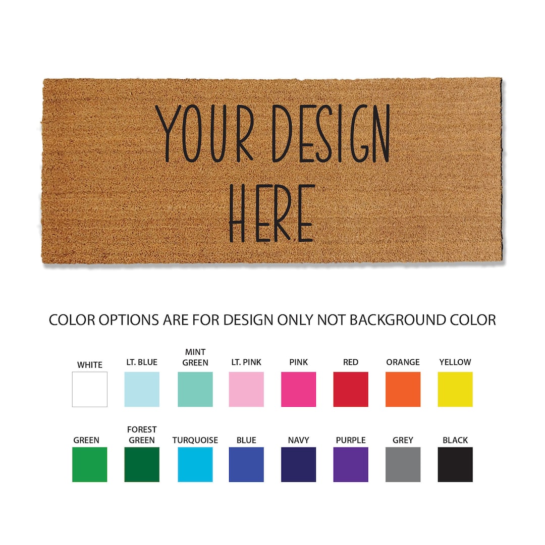 Custom Doormat, Custom Doormat, Custom Business Logo Mat, Personalized Doormat, Large