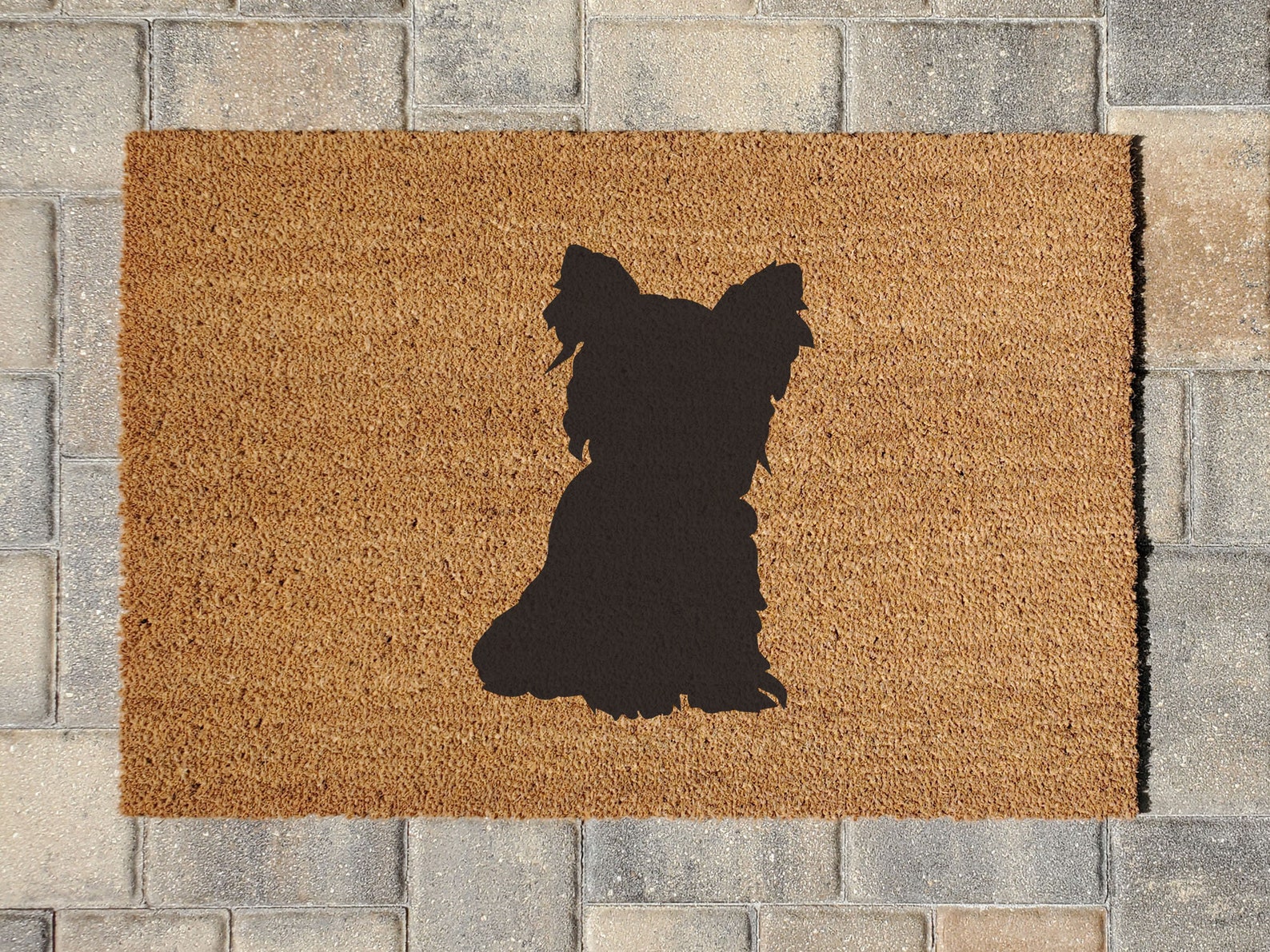 Yorkshire Terrier Doormat Yorkie Door mat mat Dog Etsy