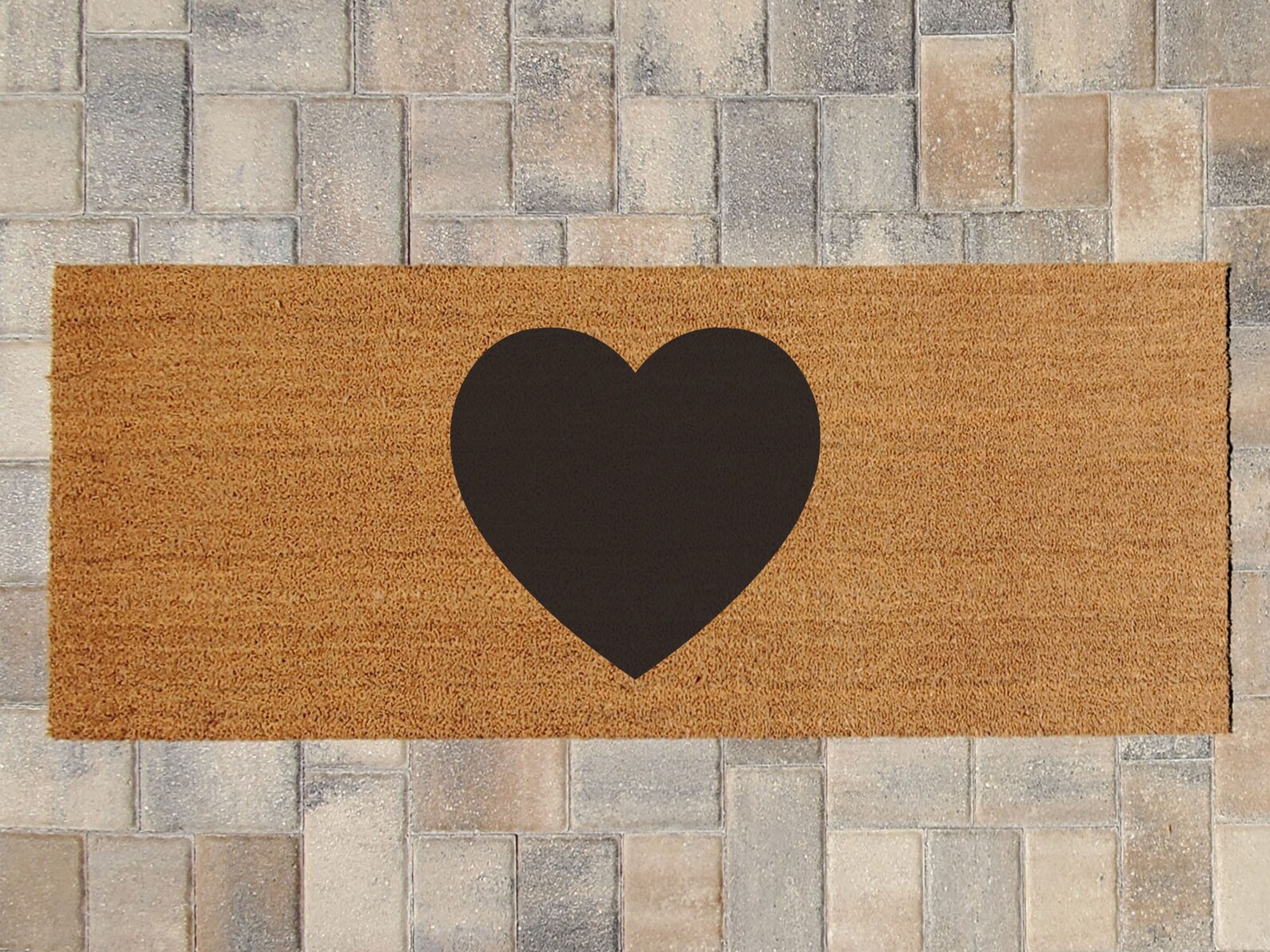 Jumbo Heart Door Mat Color options Love Doormat home decor Etsy
