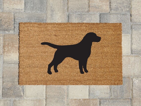 Labrador Doormat Dog Doormat Lab Doormat Welcome Mat Dog Lover Dog Decor Home Decor Large Doormat Indoor Mat Outdoor Mat