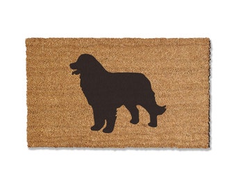 Bernese Mountain Dog Doormat, Dog Doormat, Large Doormat, Bernese, Dog, Home decor, Welcome mat, Housewarming gift, Indoor mat, Outdoor mat